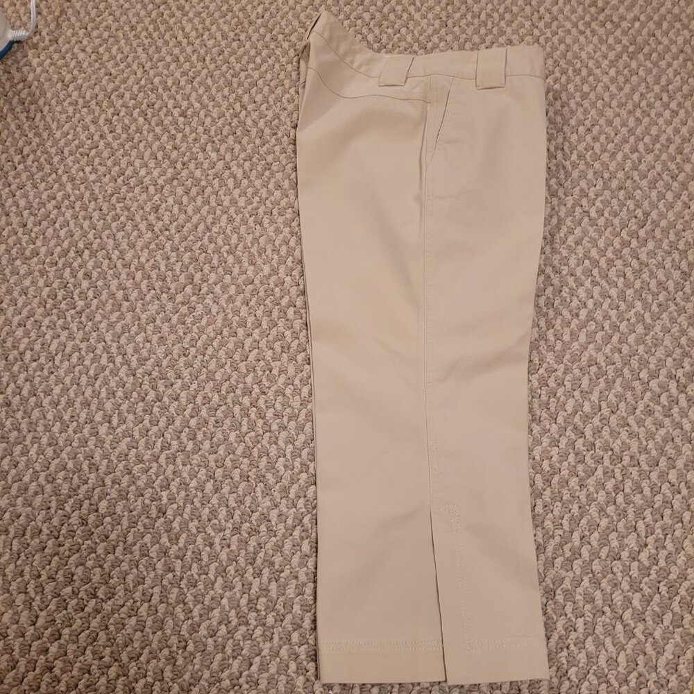 Banana Republic Martin Ankle Pants in Light Beige